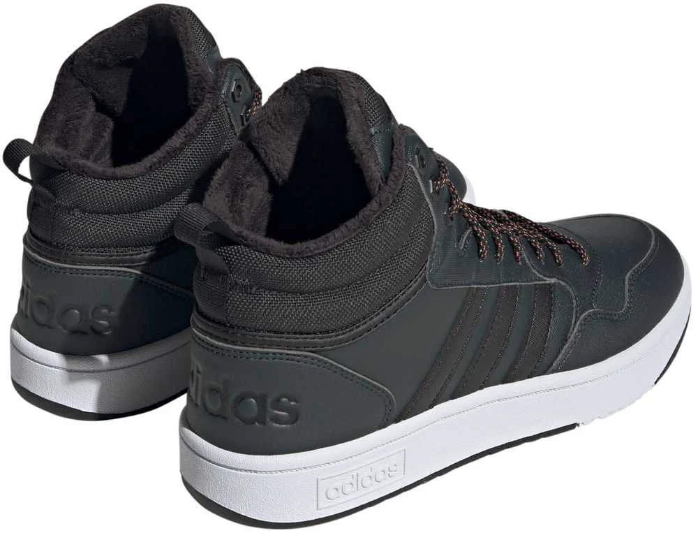 Adidas Avalynė Vyrams Hoops 3.0 Mid Wtr Žalias GW6702
