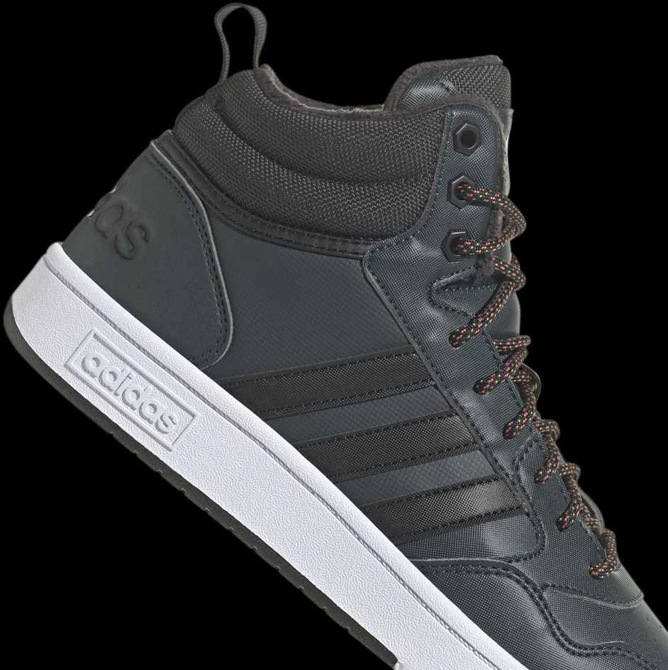 Adidas Avalynė Vyrams Hoops 3.0 Mid Wtr Žalias GW6702