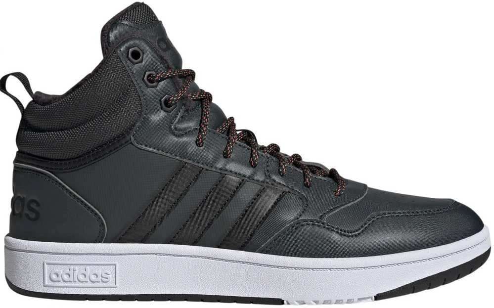 Adidas Avalynė Vyrams Hoops 3.0 Mid Wtr Žalias GW6702