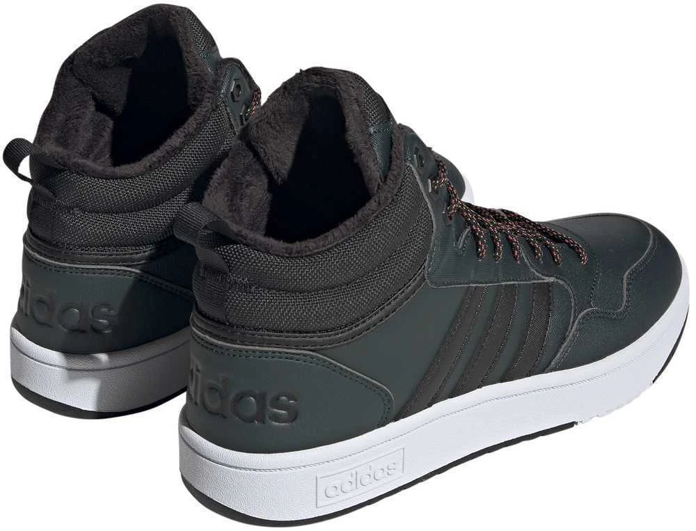 Adidas Avalynė Vyrams Hoops 3.0 Mid Wtr Žalias GW6702