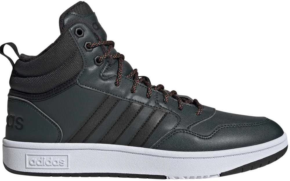 Adidas Avalynė Vyrams Hoops 3.0 Mid Wtr Žalias GW6702