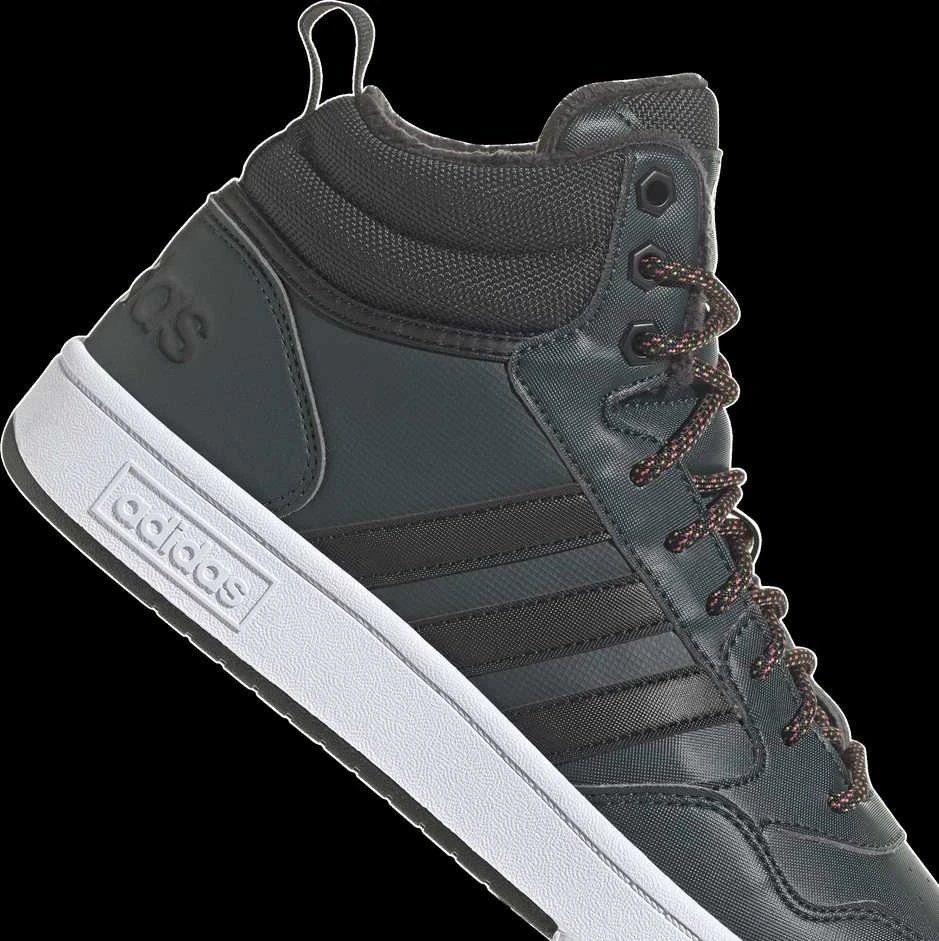 Adidas Avalynė Vyrams Hoops 3.0 Mid Wtr Žalias GW6702