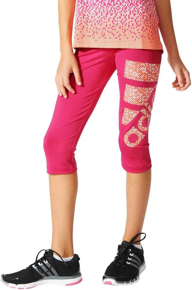 Adidas Bridžai Paaugliams Wardrobe 3/4 Logo Tight AK2168