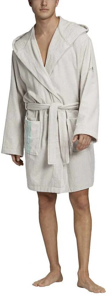 Adidas Chalatas Bathrobe rusvai gelsvas DV1192