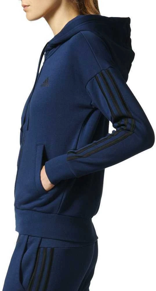 Adidas Džemperis ESS 3S FZ HD Mėlyna S97060