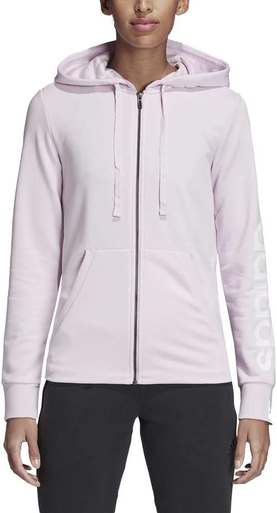 Adidas Džemperis Ess Lin Fz Hd Rožinė CD7806