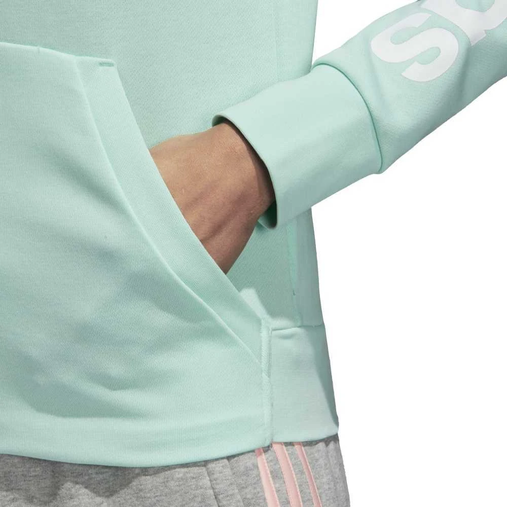 Adidas Džemperis Ess Lin Fz Hoodie Mint DN8509