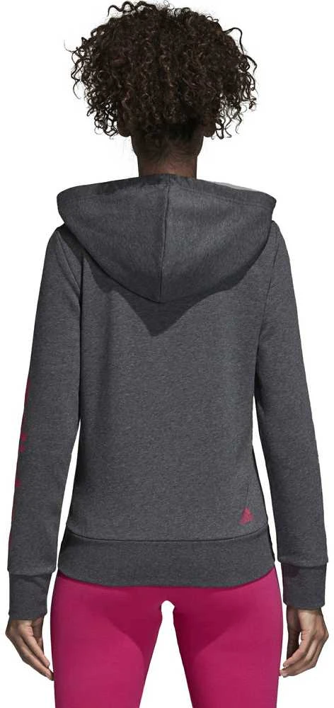 Adidas Džemperis Ess Lin Fz Hoodie Pilkas CZ5720