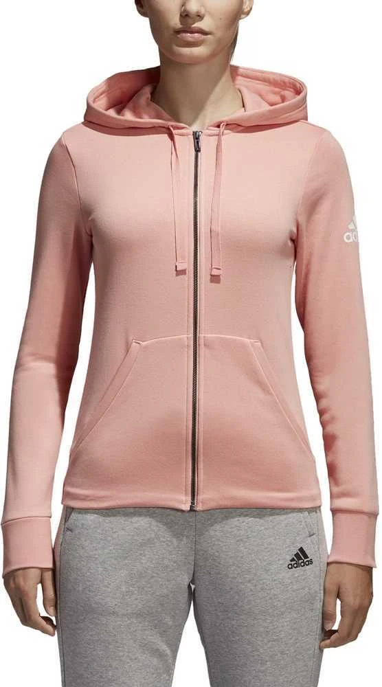Adidas Džemperis Ess Solid fz Hd Rožinė