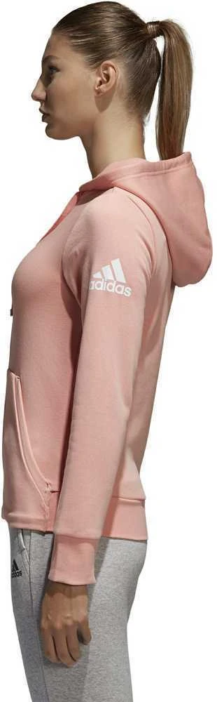 Adidas Džemperis Ess Solid fz Hd Rožinė