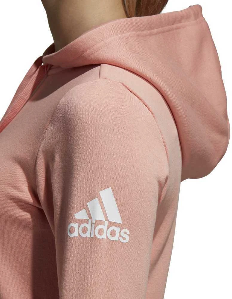 Adidas Džemperis Ess Solid fz Hd Rožinė