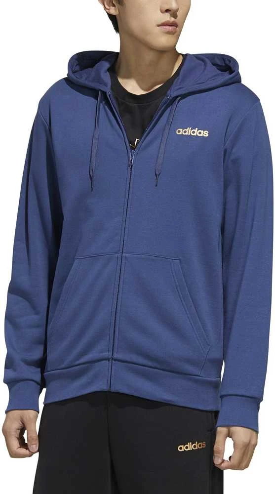 Adidas Džemperis M Ess BR FZ Mėlyna FM3439