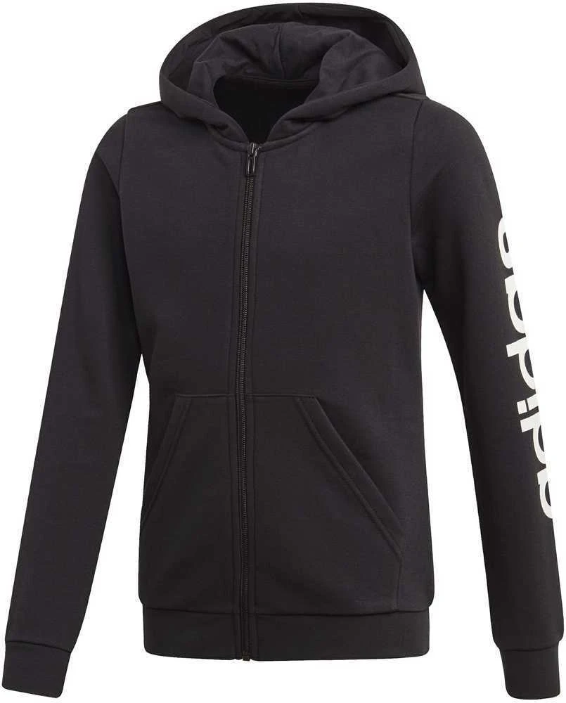 Adidas Džemperis Mergaitėms Yg E Lin Fz Hd Juodas EH6124