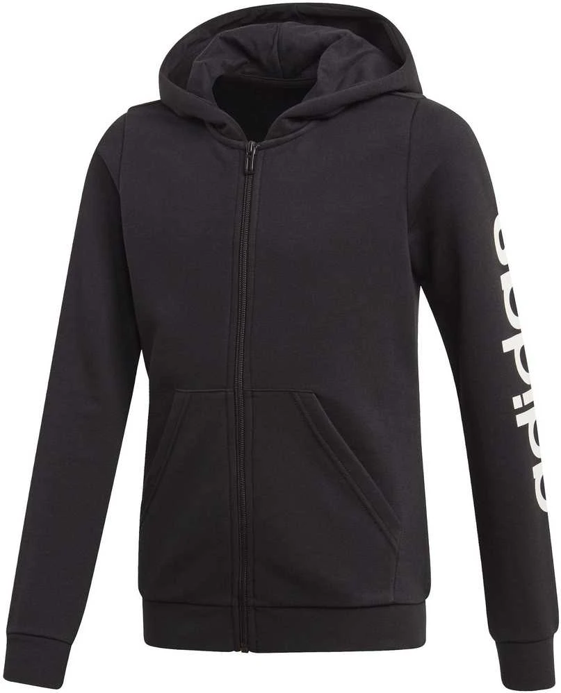 Adidas Džemperis Mergaitėms Yg E Lin Fz Hd Juodas EH6124