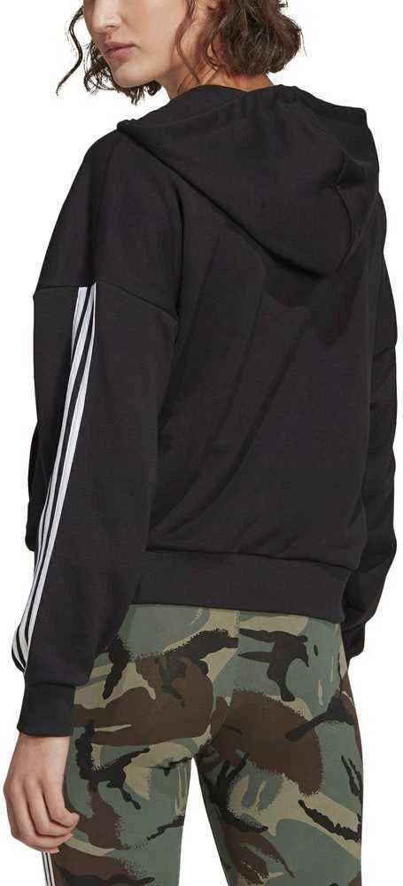Adidas Džemperis Moterims W 3s Fz Hoodie Juodas GL1462