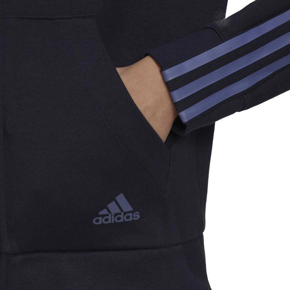 Adidas Džemperis Moterims W Dk Fz Hoodie Mėlyna H07805