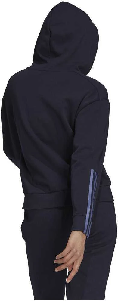 Adidas Džemperis Moterims W Dk Fz Hoodie Mėlyna H07805
