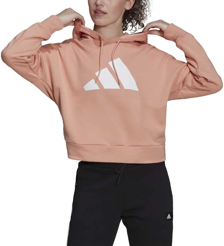Adidas Džemperis Moterims W Fi 3B Hoodie Peach H24082