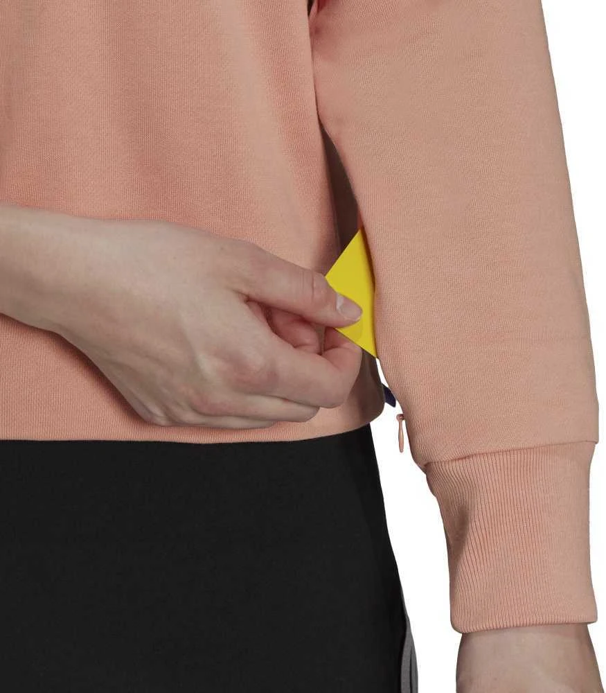 Adidas Džemperis Moterims W Fi 3B Hoodie Peach H24082