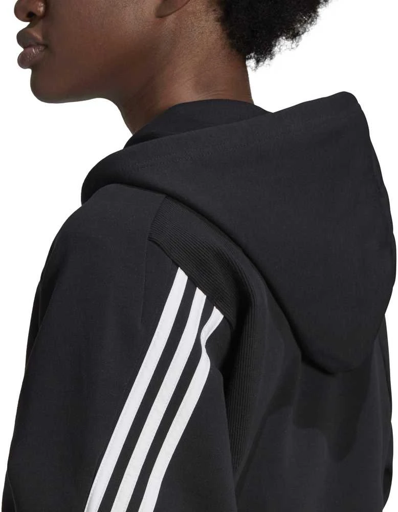 Adidas Džemperis Moterims W Fi 3s Fz Hoodie Juodas GL0339