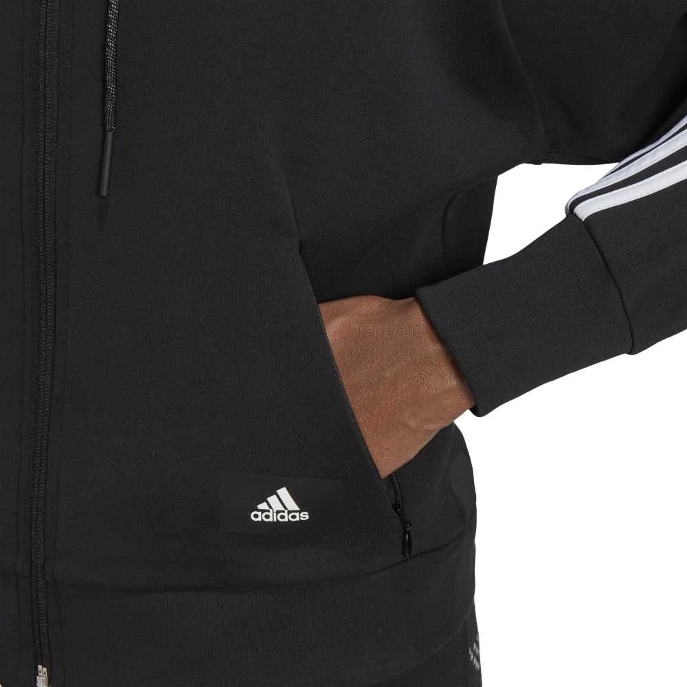 Adidas Džemperis Moterims W Fi 3s Fz Hoodie Juodas GL0339