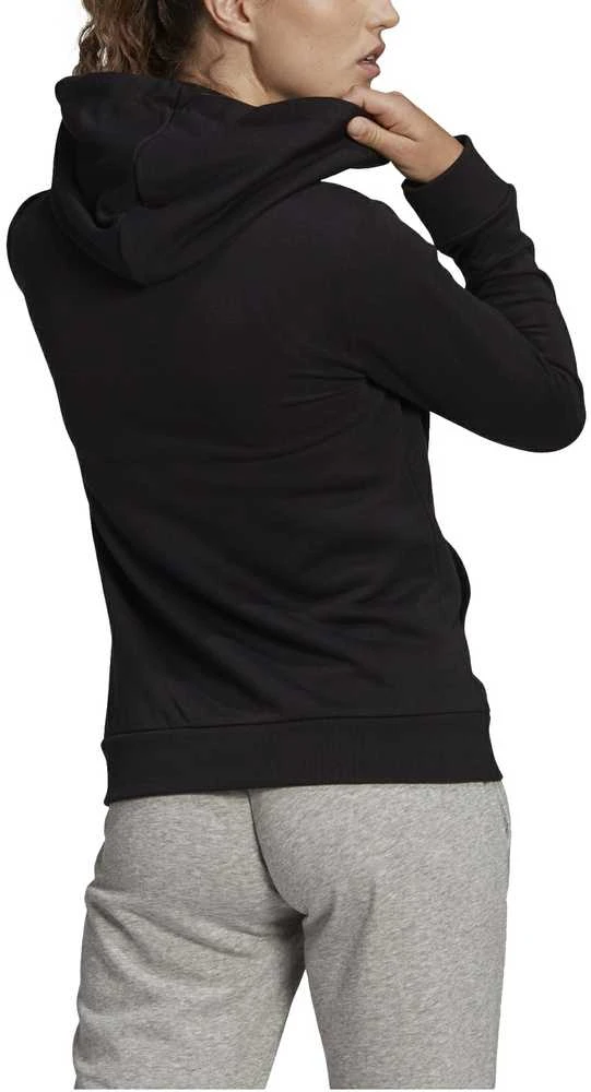 Adidas Džemperis Moterims W Lin Ft Fz Hoodie Juodas GL0791