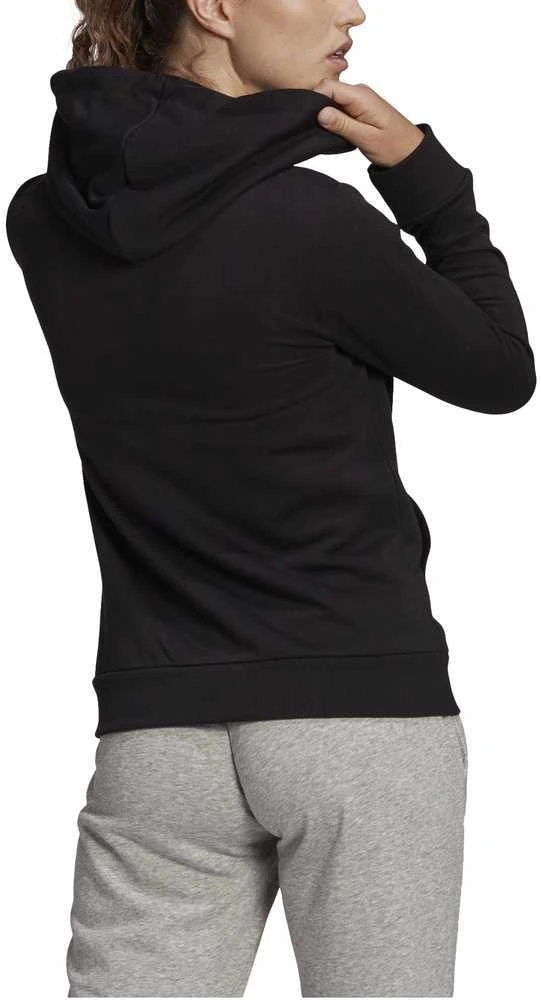 Adidas Džemperis Moterims W Lin Ft Fz Hoodie Juodas GL0791