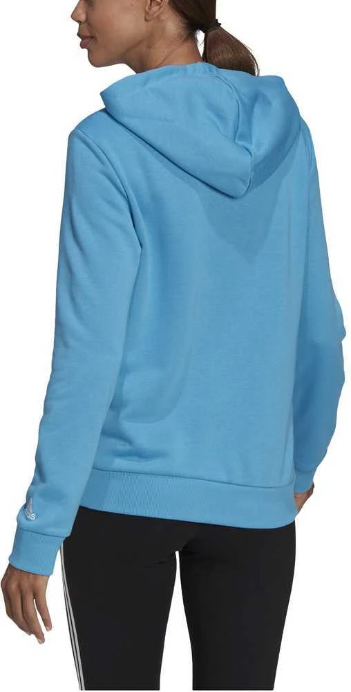 Adidas Džemperis Moterims W Lin Ft Hoodie Mėlyna HE9359