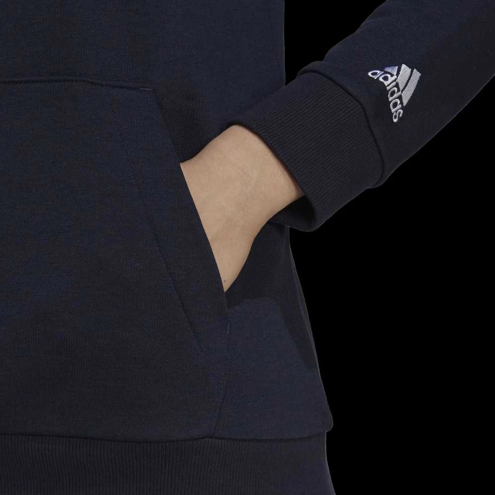 Adidas Džemperis Moterims W Lin Ft Hoodie Mėlyna H07797