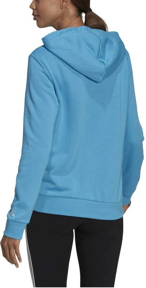 Adidas Džemperis Moterims W Lin Ft Hoodie Mėlyna HE9359