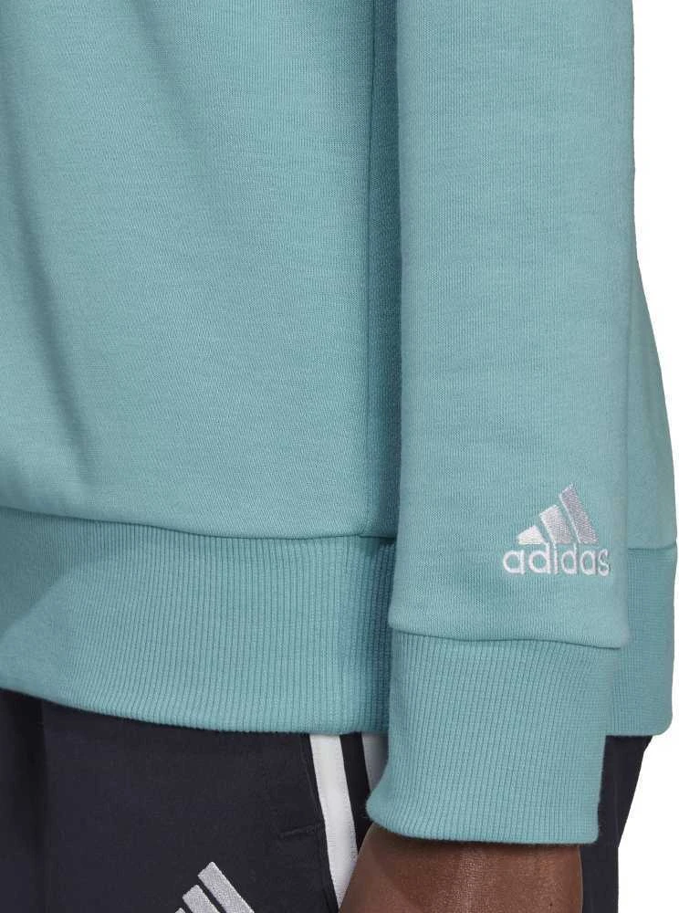 Adidas Džemperis Moterims W Lin Ft Sweat Mėlyna H10144