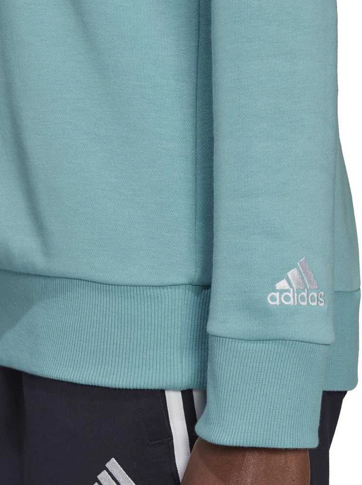 Adidas Džemperis Moterims W Lin Ft Sweat Mėlyna H10144
