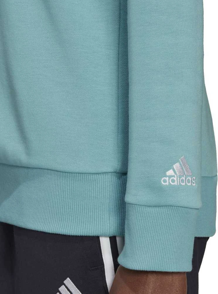 Adidas Džemperis Moterims W Lin Ft Sweat Mėlyna H10144