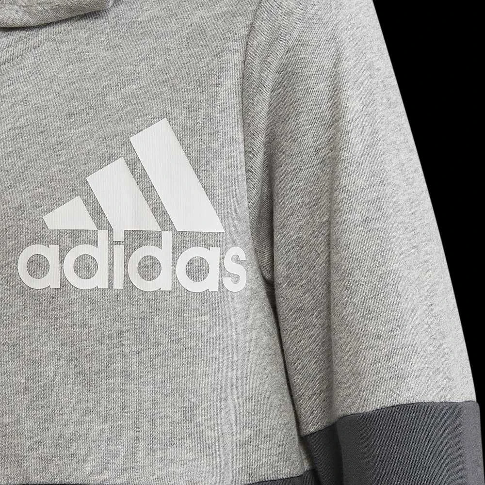 Adidas Džemperis Paaugliams U Cb Hoodie Pilkas HN8564