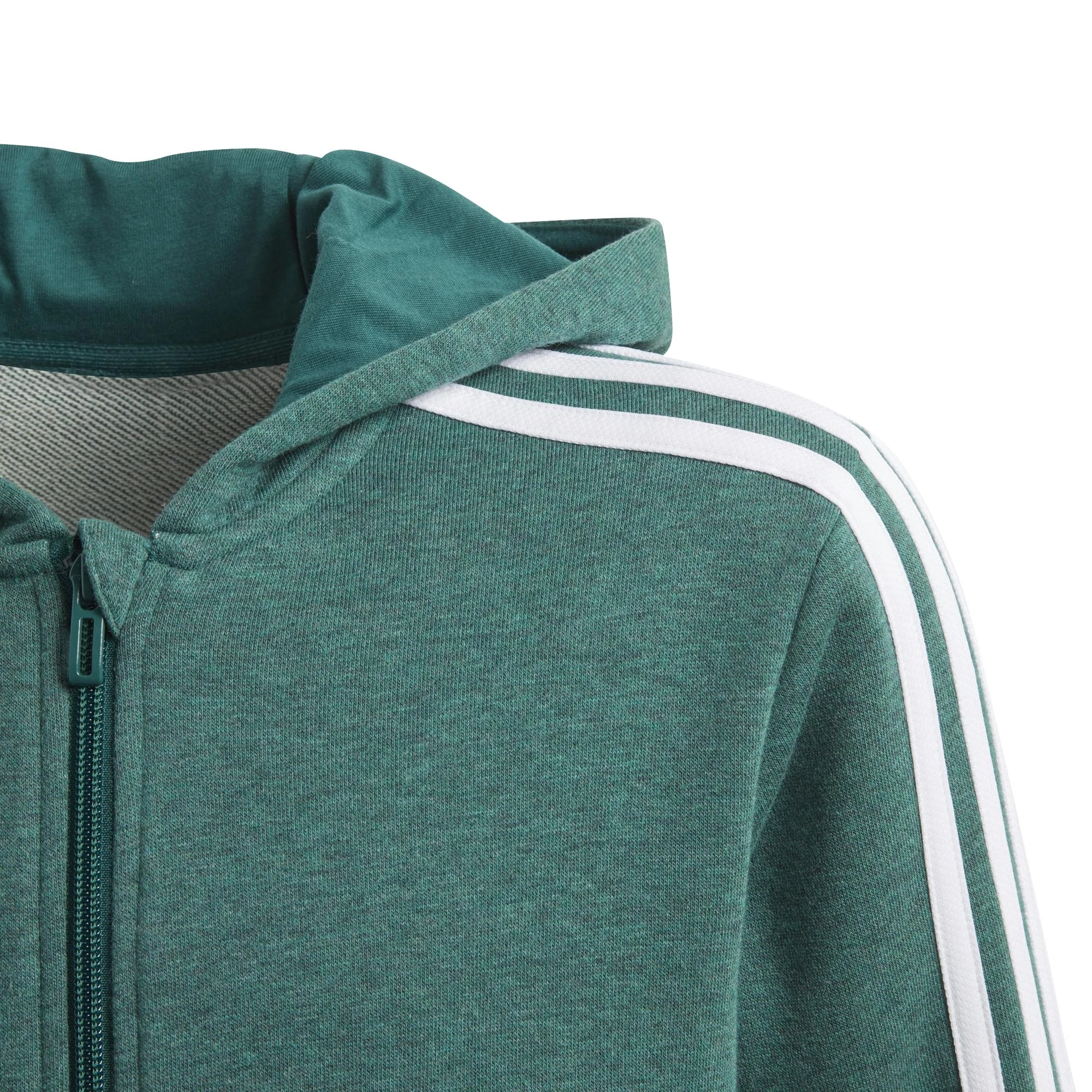 Adidas Džemperis Paaugliams Yb 3S Fz Hoodie Žalias DJ1745