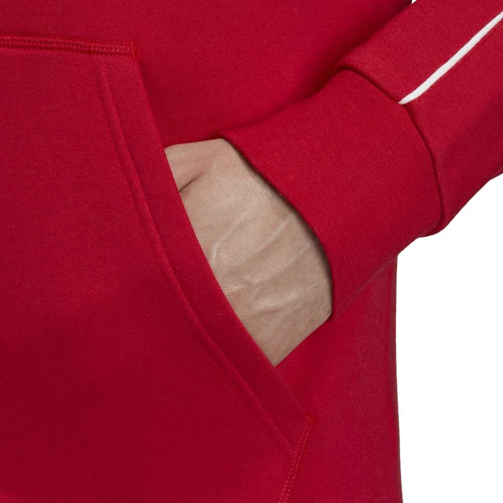 Adidas Džemperis Vyrams Core 18 Fz Hoody Raudona FT8071