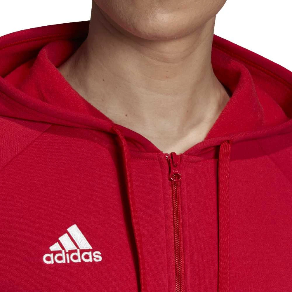 Adidas Džemperis Vyrams Core 18 Fz Hoody Raudona FT8071