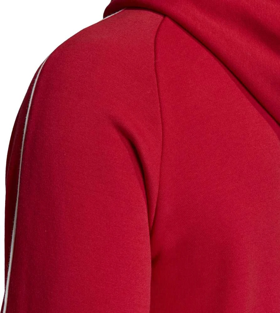 Adidas Džemperis Vyrams Core 18 Fz Hoody Raudona FT8071