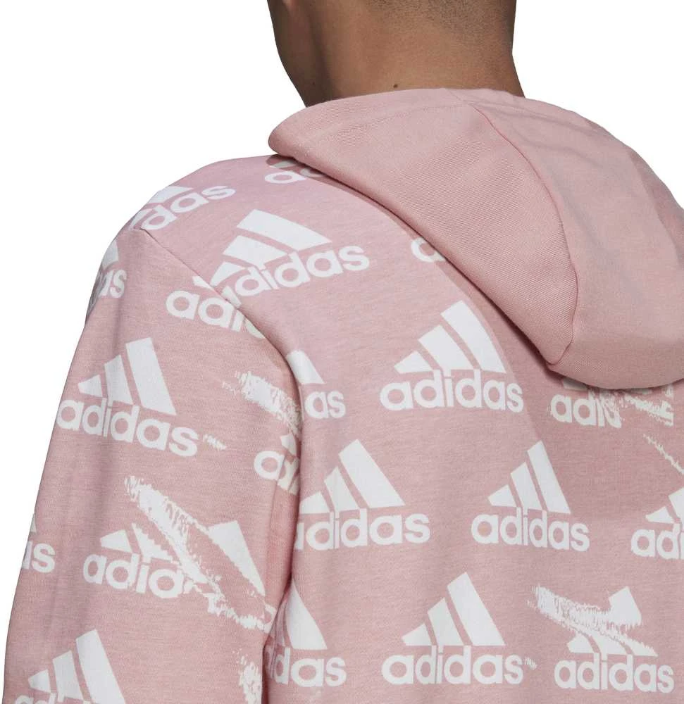 Adidas Džemperis Vyrams M Bl Hoodie Rožinė HE1783