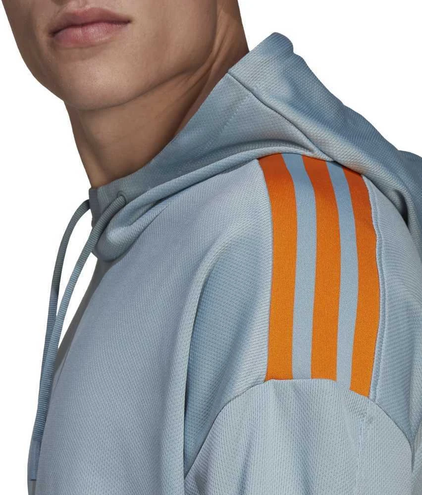 Adidas Džemperis Vyrams M Trvl 3s Hoodie Mėlyna HE2269