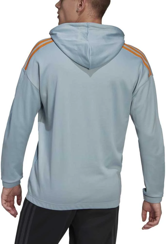 Adidas Džemperis Vyrams M Trvl 3s Hoodie Mėlyna HE2269