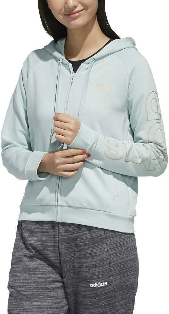 Adidas Džemperis W E Brand Hd Tt Žalias FL9297