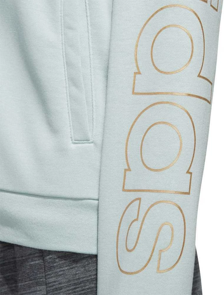 Adidas Džemperis W E Brand Hd Tt Žalias FL9297