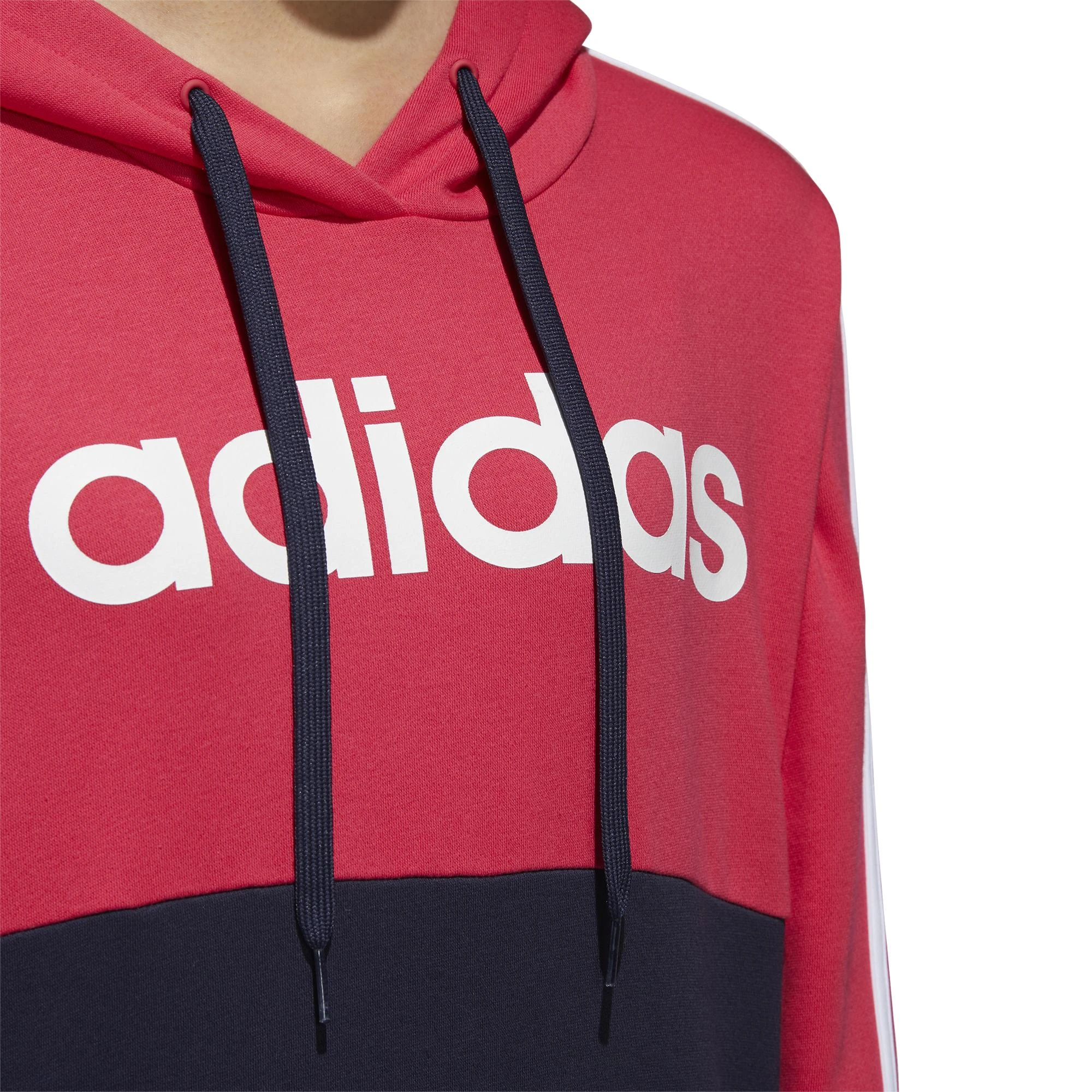 Adidas Džemperis W E Cb Fl Oh Hd Rožinė Mėlyna GL6303