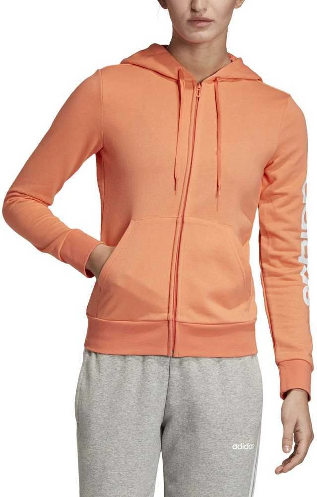 Adidas Džemperis W E Lin FZ HD Coral EI0659