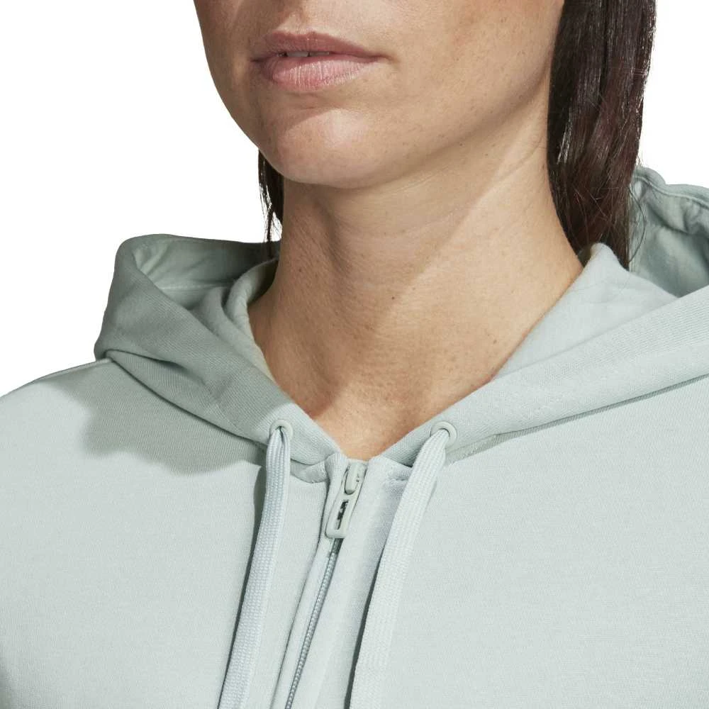 Adidas Džemperis W E Lin FZ HD Žalias FM6484