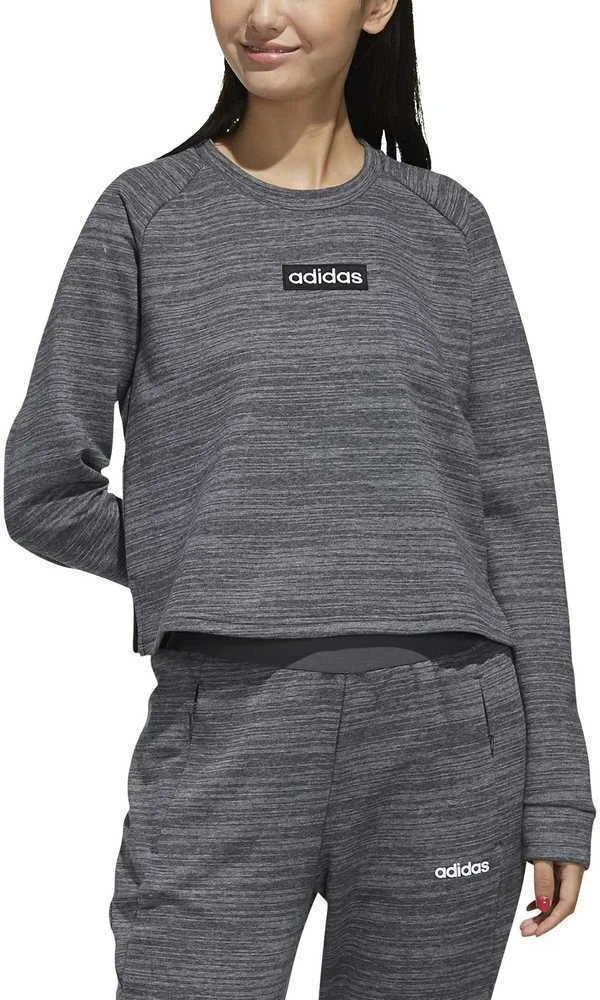 Adidas Džemperis W E Sweat Ft Pilkas FL9189