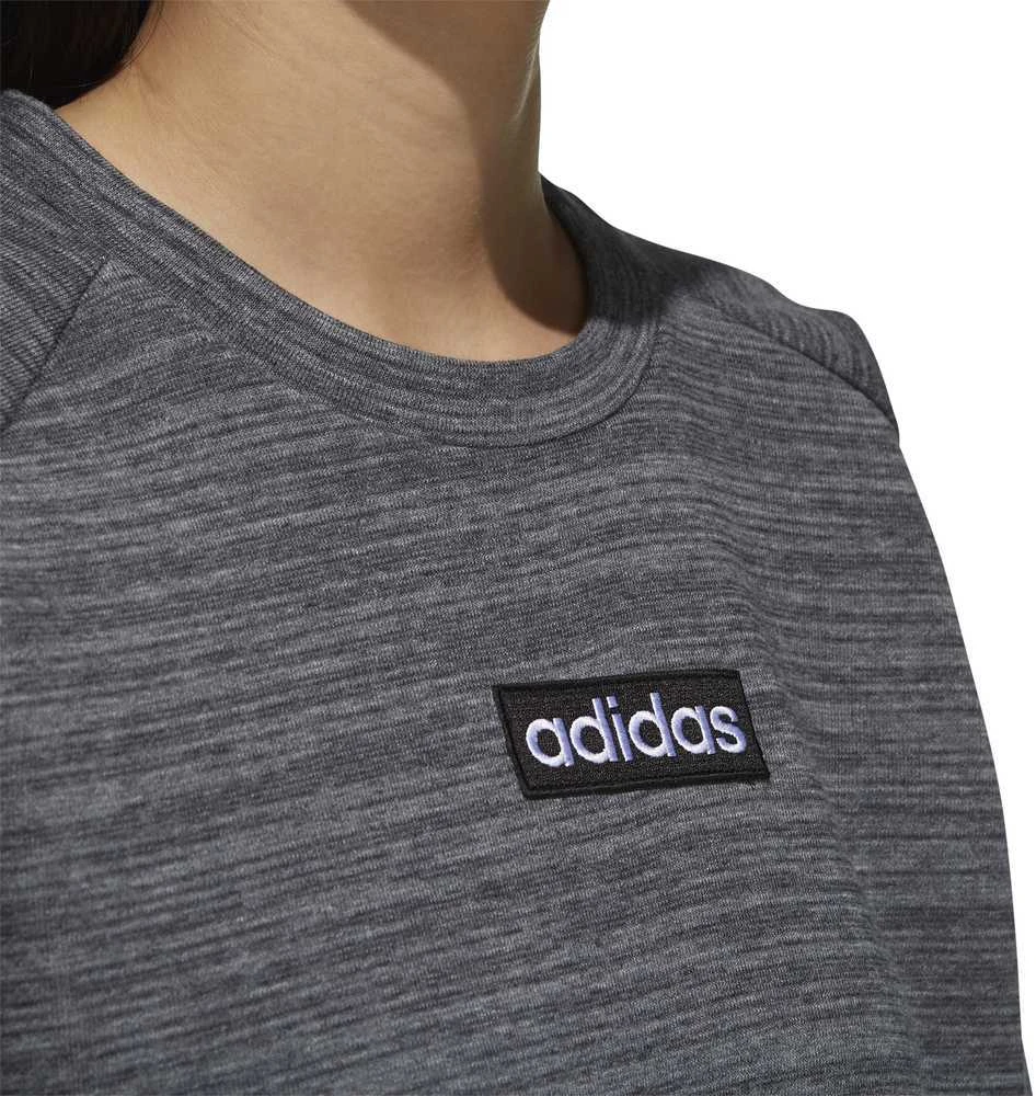 Adidas Džemperis W E Sweat Ft Pilkas FL9189