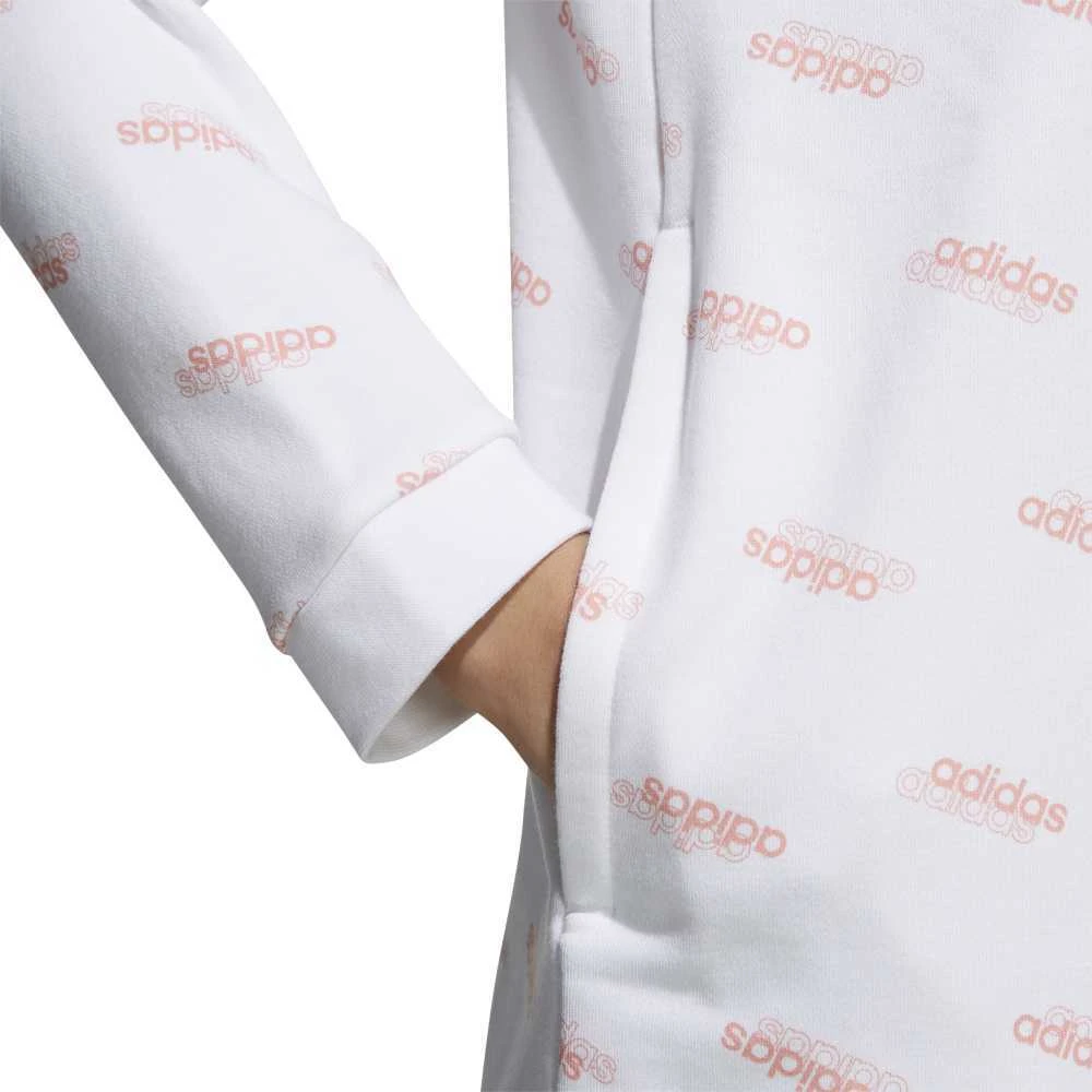 Adidas Džemperis W fav Hdy Baltas FN0941