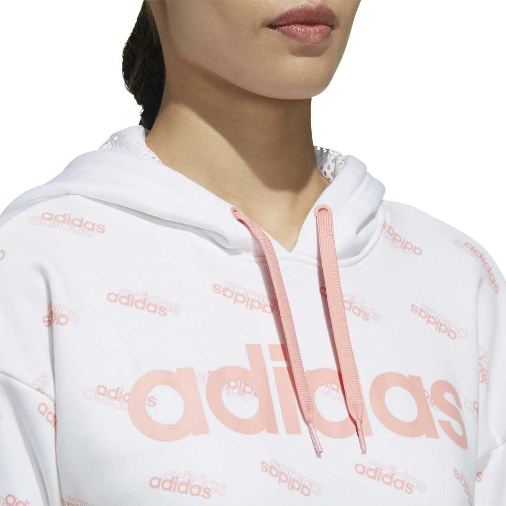 Adidas Džemperis W fav Hdy Baltas FN0941